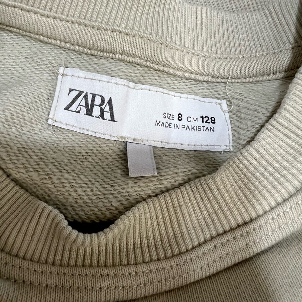 Zara Kids Cream Jogger Set - Picture 6 of 10